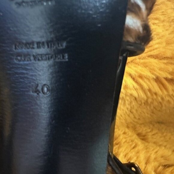 Yves Saint Laurent Leopard Tribute Heels - Picture 7 of 7